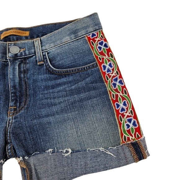 NWOT Rebecca Minkoff Houston Jean Short, Size 26, New Without Tags - Picture 5 of 12
